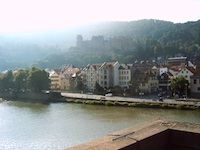 Heidelberg, Altstadt mit Schloss