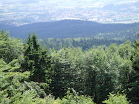 Waldmünchen, Aussicht vom Klammerfels