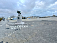 Boulogne sur Mer, Denkmal des Flugpioniers 
									Captaine Ferber