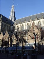 Haarlem - Grote Markt und Grote Kerk